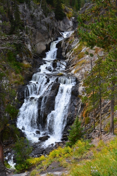 Mystic Falls in Yellowstone National Park 1