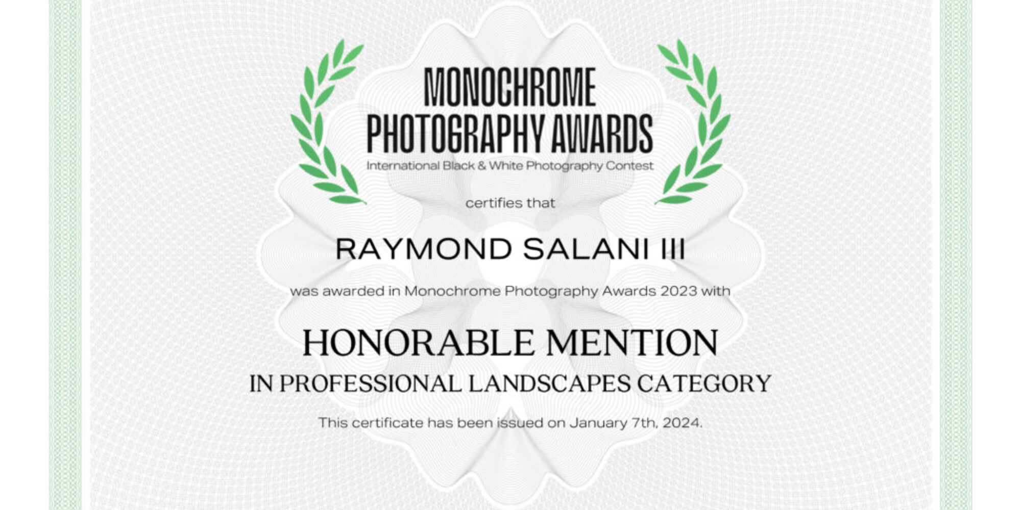 2023 Monochrome Photography Awards