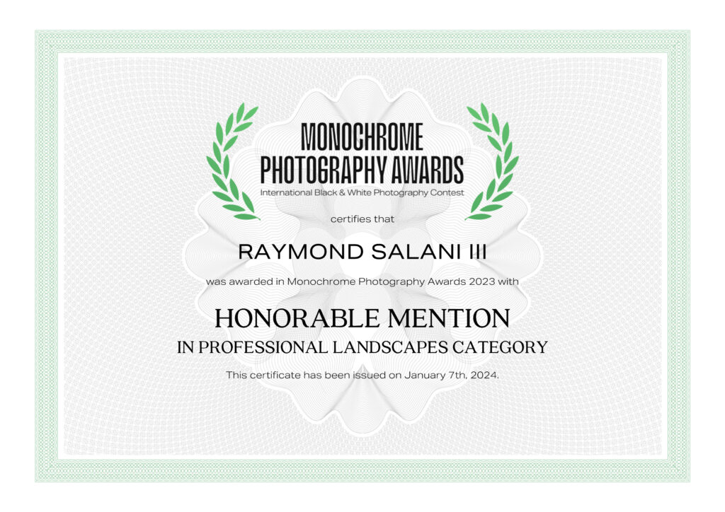 2023 Monochrome Photography Awards