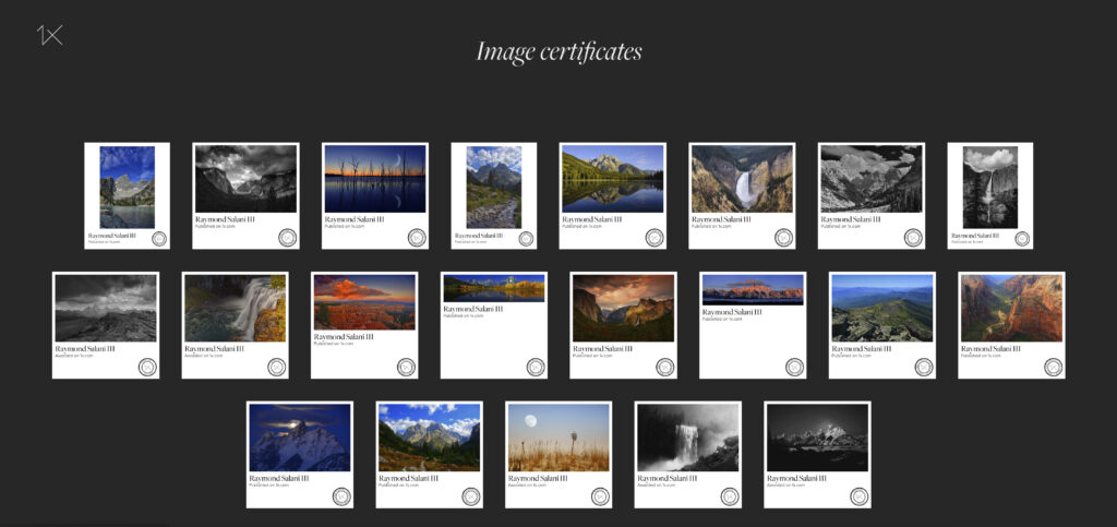 1X Published and Awarded Update